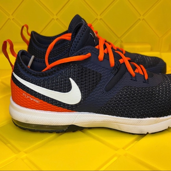OOS & RARE Men's Nike Navy/Orange Denver Broncos Air Max Typha 2 Shoes 8.5 - Picture 3 of 11